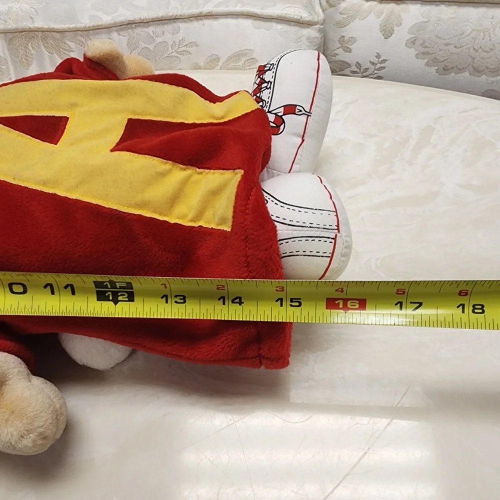 Vintage 1990 Alvin and the Chipmunks Christmas Plush Alvin Toy